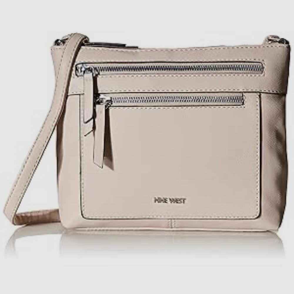 Nine West Coralia Ailani Crossbody Bag in Bone NWT